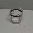 3.5" RV Clear Sewer Hose Adapter Sewer Hose Extender Compatible with Most Brands of Bayonet/Lug Adapter Polycarbonate Made UV-Resistant(1Pack) Clear(8044)