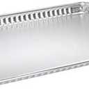 16 x 11 Inch 20 Pack Large Aluminum Pans Cookie Sheets Heavy Duty Non Stick Disposable Baking Trays for Cookies Bacon Brownies Rectangular Foil Pans for Oven Broiler Cooking Grilling Catering