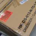 Furnulem Bedroom Dresser, Tall Chests of Drawers with 7 Fabric Bins, Black Organizer in Closet, Dorm, Living Room, Nursery, Hallyway-Storage Tower Unit, Sturdy Steel Frame (11.8"D x 15.8"W x 43.3"H (7 Drawers))