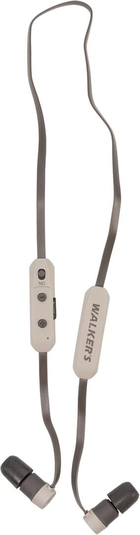 Walker's Shooting Training Protection 29 DB Omni-Directional Microphone Rope Hearing Enhancer Earbuds