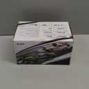 Remote Control Car RC Drift Car 2.4GHz 1:20 Scale 4WD 20KM/H High Speed Remote Control Cars Vehicle with LED Lights Drifting Tire 2Pcs Rechargeable Batteries Toy Cars for Adults Boys Girls (Black)