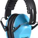 Champs Ear Muffs for Noise Reduction Earmuff Noise Protection Reduction Headphones for Toddlers Kid Children Teen NRR 25dB Safety Hearing Ear Muff Air Shows, Concerts, Firework, Study [Blue]