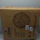 iLIVING 20 Inch Heavy Duty Floor & Wall Mount Fan - 5750 CFM High Velocity, 120-Watt, 3-Speed, Industrial Cooling for Garage, Workshop, Office, Home - UL Listed, Black