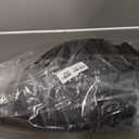 homing Square Table Cloth Cover, Waterproof Polyester Elastic Fitted Tablecloth, Washable Table Protector for Picnic, Camping, Outdoor, Easter (Black, 34" x 34")