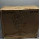 Winrise Office & Gaming Chair, High Back Ergonomic Reclining Desk Chair, Big & Tall, Comfy Home Office, Breathable Mesh, Adjustable Armrests (White)