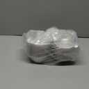 iCHONY Individual Cupcake Container  100pcs Cupcake Holder Plastic Disposable Clear Dome Single Cupcake Carrier Holder Muffin Individual Small Container Cases Box Cups