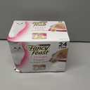 Fancy Feast Chicken Feast Classic Pate Collection Grain Free Wet Cat Food Multi-Pack - (Pack of 24) 3 oz. Pull-Top Cans (EXP 11/30/27)