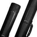 2x2 Hard cue case Oval Pool Cue Billiard Stick Carrying Case, One Size