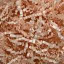 2LB Champagne Crinkle Cut Paper Shred Filler, Paper Shreds for Basket Fillers, Birthday, Gift Wrapping, Anniversary, Wedding, Halloween, Thanksgiving, Christmas Women Girl Gift Decor Party Filler