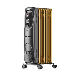 PELONIS Radiator Heater for Large Space, Electric Oil Filled Radiator, Dual Knobs, 1500W, Quiet Space Heater, 3 Modes, Tip-over Protection