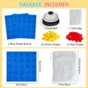 Shape Matching Board Game for Kids 5+ Sorting Shapes and Pieces Puzzle Toy Solo or 2-Player Duel Mode Preschool Games Gifts for Classroom Birthday Back to School Halloween Thanksgiving Christmas