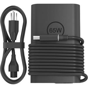 65W Laptop Charger Compatible with Dell Latitude 5410 7290 3140 3190 7390 5510 7480 7490 E7470 E7450 3350 3310 5480 5490 7280 7400 5510 E5570 E5470 19.5V 3.34A Round Barrel 7.4mm Adapter Power Cord