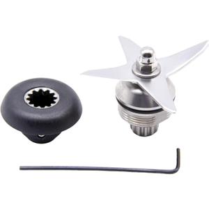 4 Knife Blender Repair Kit Retainer Nut, Drive Socket, 891 802 Replacement for Blenders & Allen Wrench Replacement for Vita-mix Blade 5200 5006 5012 5057 5062 Series