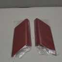 2x Front Door Panel Handles Cover Trim Decor, red