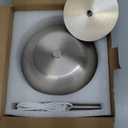 Portable LED Mushroom Table Lamp, Cordless Desk Night Light with 5200mAh Rechargeable Battery, Stepless Dimming Small Lamp with 3 Colors and Brightness Control for Bedroom/Bar/Coffee shop (Silver)