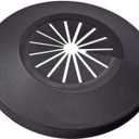 Uxcell Pipe Cover Decoration, 15mm-25mm PP Plastic Escutcheon Water Pipe Drain Line Cover Black 8pcs