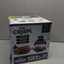 Ninja Crispi 4-in-1 Glass Air Fryer | 450F | Non-Toxic | 4QT & 6-Cup Glass Containers w/Lids | Microwave, Freezer, Dishwasher Safe | Max Crisp, Air Fry, Bake, Recrisp | Cyberspace Gray, FN101GY