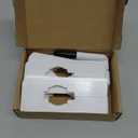 30 PCS Rectangular White Plastic Closet Dividers with a Bonus Marker, Writable and Reusable for Sorting Clothing Size, Color, Size 2” x 5.4’’(Inner Diameter 1.38”)