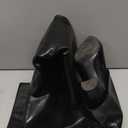 Modatope Knee High Boots Women Fold Over Knee High Boots Chunky High Heels Long Boots Zipper Pointed Toe Dress Tall Boots for Women (8, Black Pu)