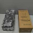 Over the Door Shower Caddy Hanging: Black Rustproof Shower Organizer over the Door - No Drilling Bathroom Rack for Inside