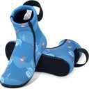 Kids Water Socks 3mm Neoprene Socks for Kids Warm in Cold Water Swim Boots Toddlers Diving Boots Anti-Slip Wetsuit Sand Shoes for Beach Volleyball (9.5-10 Toddler)