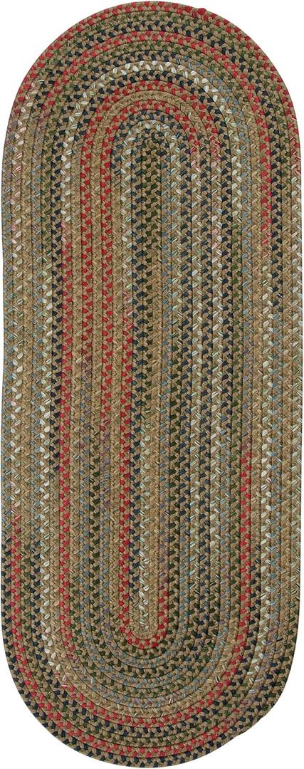 Colonial Mills Wayland Runner - Olive 30"x72"