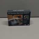 Buddew 1.5L 304 Stainless Steel Inner Container with Compartments Electric Lunch Box, Removable Replacement Tray with Sealed Silicone Cover, Easy to Clean, Eco Friendly and Dishwasher Safe