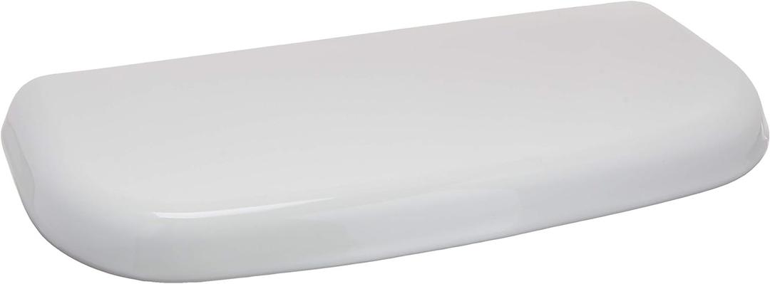 KOHLER K-84537-0 Toilet Tank Lid, 16.83"L x 7.75"W, Works with KOHLER toilet tank models: 404515, 404555, 84537, 8721, 8734, and 978734.