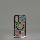 Magnetic for Samsung Galaxy S25 Edge Magsafe Case Cute Aesthetic - Durable Shockproof 6.6 ft Drop Impact Phone Case Cover with Funny Fashion Africa Design 6.7" Black