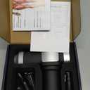 Deep Tissue Massage Gun, Portable Percussion Muscle Massager with 30 Speeds & 6 Attachments, Handheld Electric Back & Neck Massager for Pain Relief (Black)