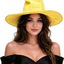 Adult Witch Hat, Tattered Lace Costume Hat for Halloween