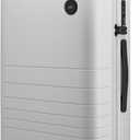 Monos Carry-On Luggage 20 Inch Hardside Spinner Suitcase | Stellar White, Small