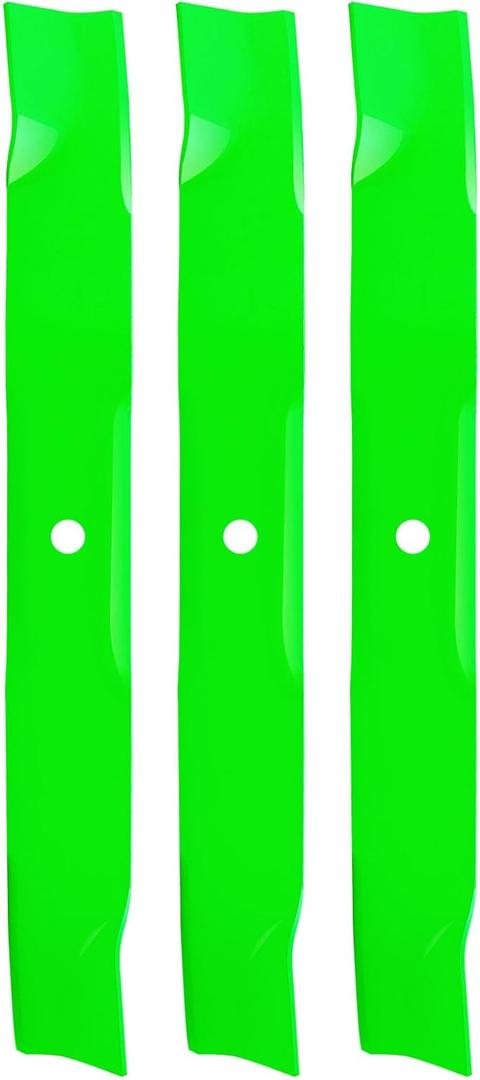 3 Pack High Lift Mower Blades Replaces OEM 04965000 Compatible with 60 inch Deck Arie ns Grav ely ZT XL 60, ZT XL 60 CARB, ZTX 60 ZT XL ZTX IKON XD Lawn Mower