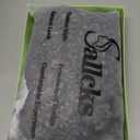 Sallcks Short Grey Kinky Afro Wig for Black Women Natural Synthetic Curly Cosplay Costume Wigs with Wig Cap