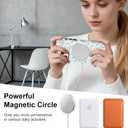 pmxlfo Flower Branch Case Designed for iPhone 16 Pro Max, Green Sage Floral Branch Pattern 2 in 1 Phone case [Compatible with MagSafe] Heavy Duty Shockproof Drop Protective for Girls Women