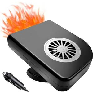 180W 12 Volt Car Heater That Plugs Into Cigarette Lighter, Portable Car Defroster Windshield Heater