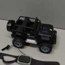 1:16 Remote Control Car with Spray, Lights and Sound, 2.4GHz Remote Control Jeep for Kids, All Terrain Off-Road Jeep RC Car Toys Gift for Boys and Girls