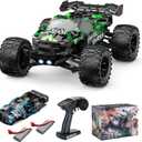 1:14 Brushless Remote Control Cars, 60KM/H Off-Road All Terrain Electric RC Truck, 4WD RC Truck with 2.4 GHz Remote Control and 2 Lipo Batteries for Kids Adults Boys Gifts