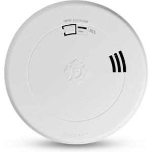 First Alert SMCO210V, 10-Year Sealed Battery Combination Smoke & Carbon Monoxide Alarm with Voice & Location Alerts, 1-Pack