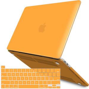 IBENZER Compatible with MacBook Pro 13 Inch Case M2 M1 2026 2025 2024 2023 2022 A2338 A2289 A2251 A2159 A1989 A1706 A1708, Hard Shell Case & Keyboard Cover for Mac Pro 13, Marigold, T13MAGD+1A