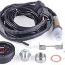 Universal Digital Wideband Air/Fuel Ratio AFR Gauge - 2-1/16"(52mm) - Wideband UEGO AFR O2 Oxygen Sensor Controller Gauge