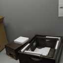 TIMRIS Set of 3 Rustic Wood Nesting Crates, Farmhouse Distressed Wooden Storage Boxes, Decorative Reclaimed Wood Organizer Baskets with Wire Mesh (Random)