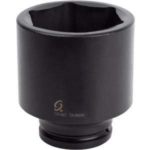 SUNEX Tools 3/4 in. Drive 2-5/8 in. 6-Point Deep Impact Socket, CR-MO Steel, Model 484D