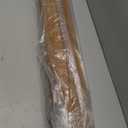 LazBlinds No Tools No Drill Cordless Bamboo Roman Shades, Light Filtering Window Treatment, Roll Up Bamboo Blinds for Window 34'' W x 64'' H, Ceylon Light Russet