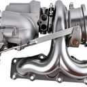 11657635803 Turbocharger Turbo Kit TD04LR6 with Gasket Compatible with BMW 320i 2012-2018 328i 2012-2016 520i 528i X1 2012-2015 X3 2013-2017, Z4 2012-2016 N20 N26 49477-02003 49477-02001