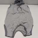 Lukovee Recovery Suit for Dogs, Onesie Surgery Recovery Suit for Female Male Dogs, Abdominal Wounds Cone E-Collar Alternative Prevent Licking Spay Recovery Suit (GY,XXL)