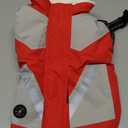 IECOii Dog Winter Coat Waterproof - Red, Medium - Dog Coat with Harness Built in for Medium Dogs, Thermal Warm Fleece Lined with Zip Up Cold Weather Jacket, Reflective Snowsuit for Outdoor Hiking, Size Medium (Chest:20.9 in))