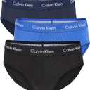 Calvin Klein Men's Cotton Stretch 3-Pack Brief (S)