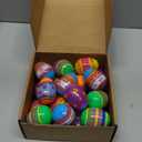 xutengy 24Pcs Prefilled Easter Eggs with Mini ToysFilled Plastic Easter Eggs with Vintage Lucky Dolls Action Figures Easter Basket Stuffers for Kids Fillers Easter Egg Hunt Party Favor