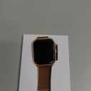 2025 Smart Watches for Women with Blood Pressure Monitor, 2.06" AMOLED Display, IP68 Waterproof Fitness Tracker, 118 Sports Modes, Heart Rate/SpO2/Sleep Monitor, Compatible with Android iPhone (Rose Gold)